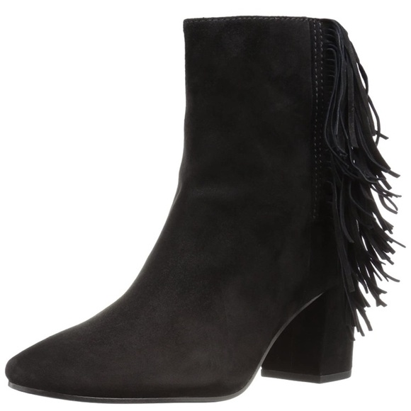 Frye Jodi Fringe Cute Short Festival Ankle Bootie - Picture 4 of 16